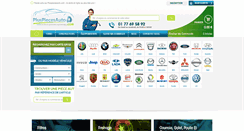 Desktop Screenshot of pluspiecesauto.com